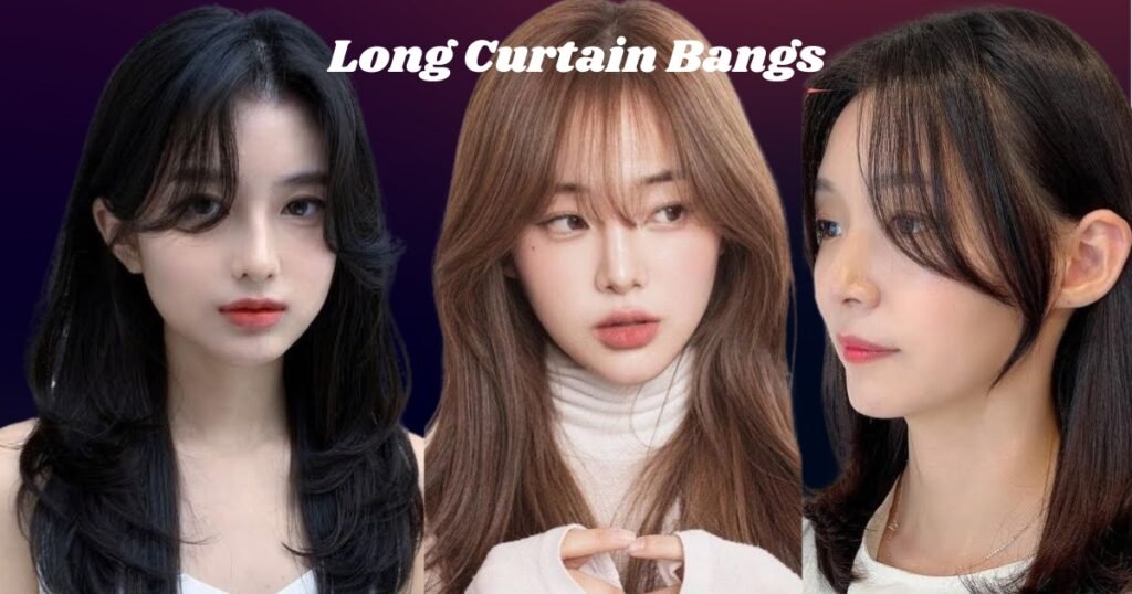 Long Curtain Bangs