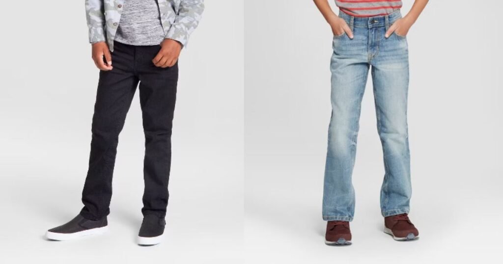 Straight-Leg Denim